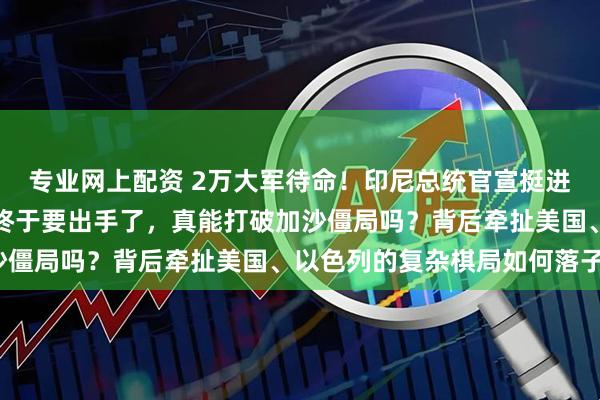 专业网上配资 2万大军待命！印尼总统官宣挺进加沙，最大穆斯林国家终于要出手了，真能打破加沙僵局吗？背后牵扯美国、以色列的复杂棋局如何落子？